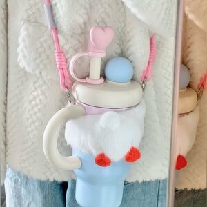 Starbucks China Valentine’s Day Duck Stainless Steel Tea Strainer Tumbler 28oz